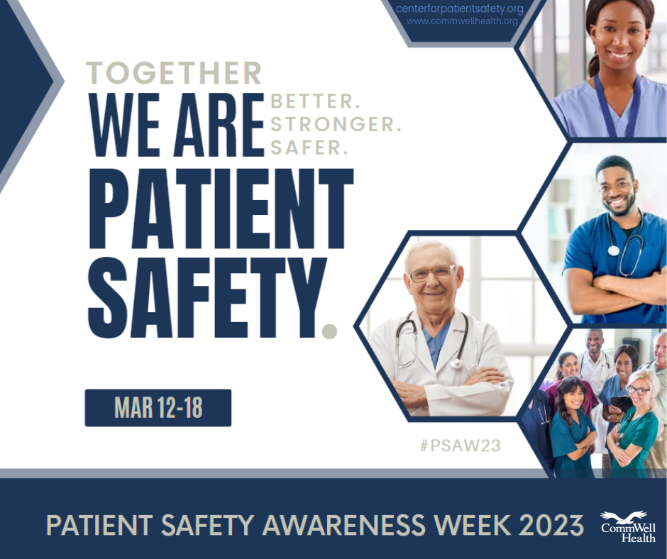 Patient Safety Awareness Week 2023